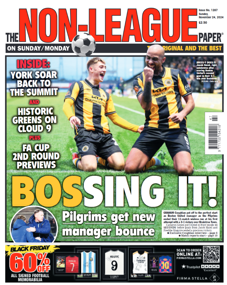 CHARGES STUN SAD YELLOWS The NonLeague Football Paper