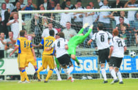 Dartford goal