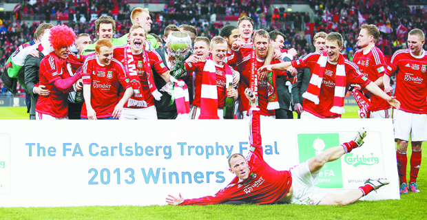 Wrexham FA Trophy winners