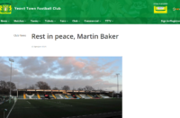 Martin Baker Yeovil Town